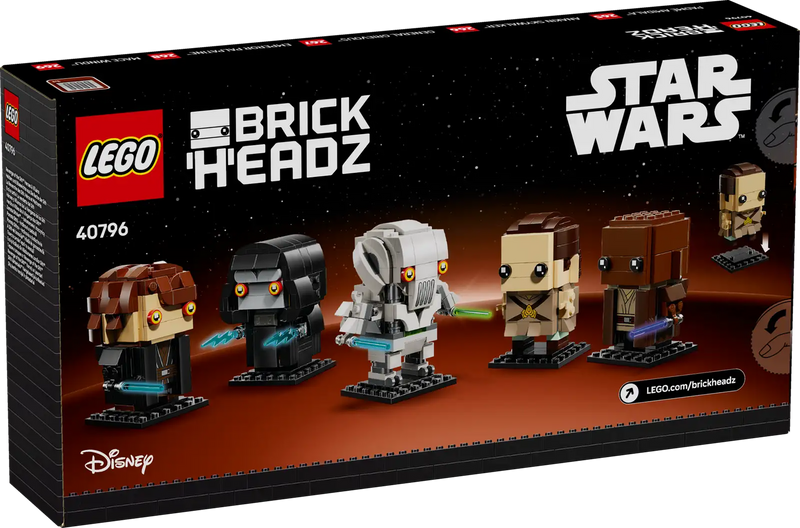 LEGO Sith-fyrsternes hævn – helte og skurke (40796)