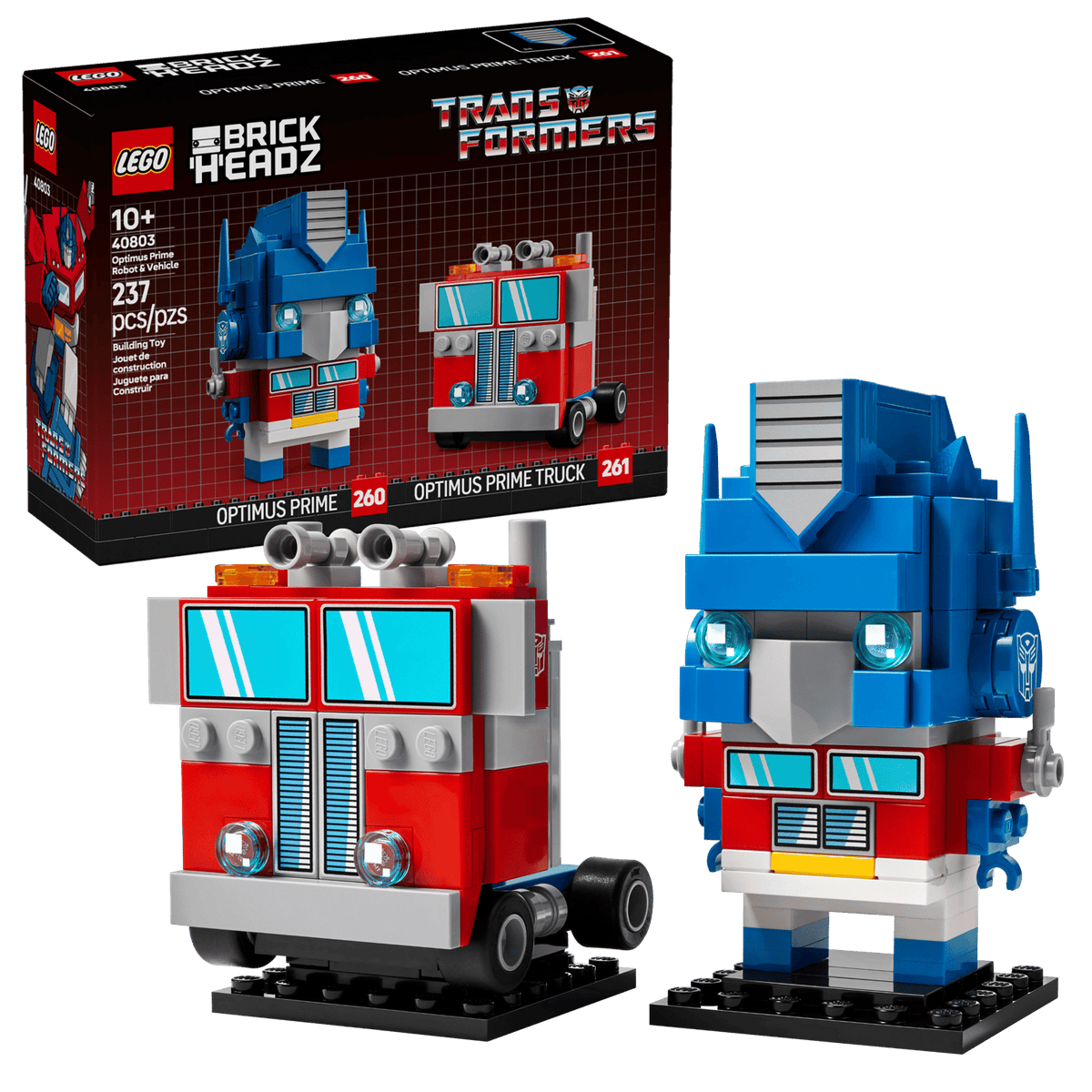 LEGO Optimus Prime-robot og køretøj (40803)