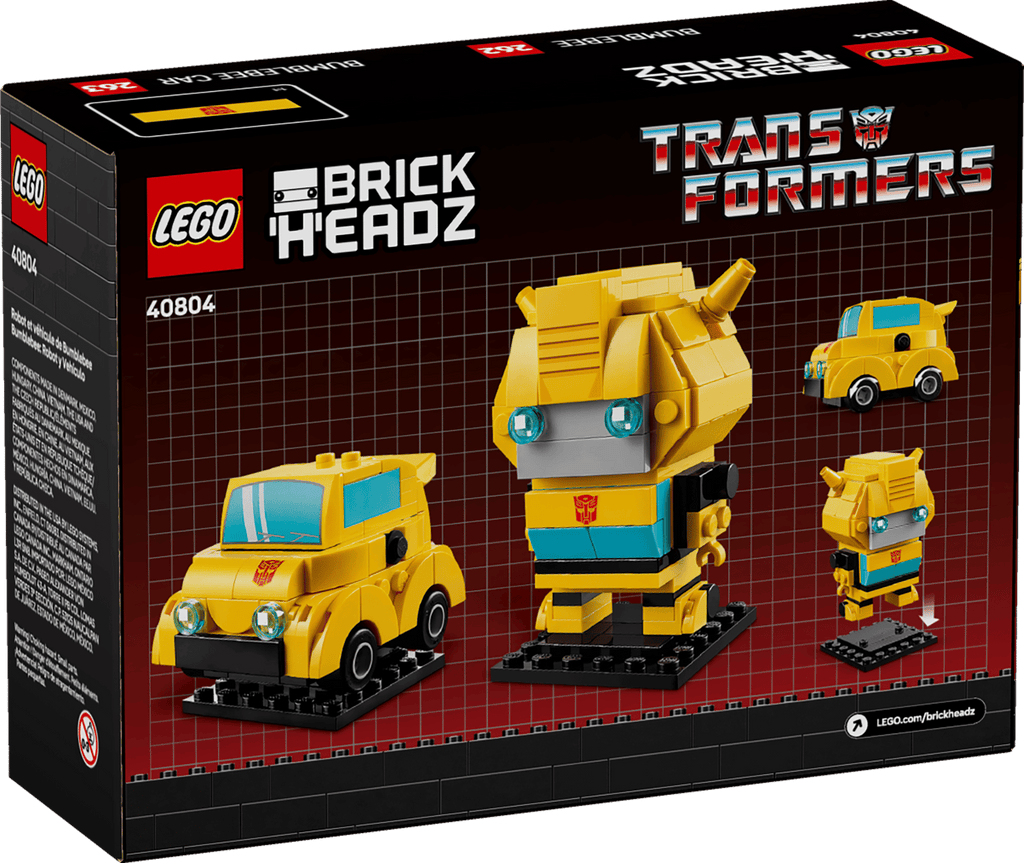 LEGO Bumblebee-robot og køretøj (40804)