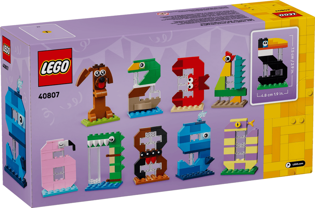 LEGO Fødselsdagstal (40807)