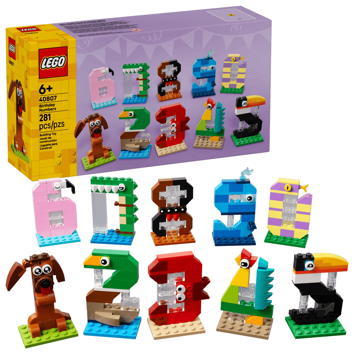 LEGO Fødselsdagstal (40807)
