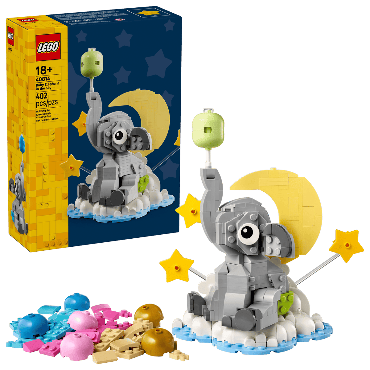 LEGO Elefantunge på en sky (40814)