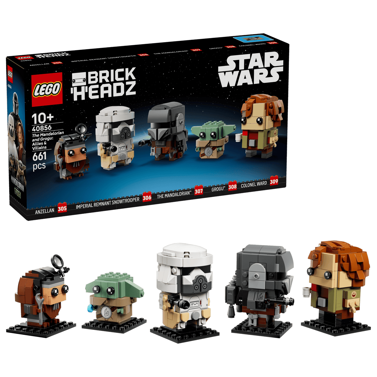 LEGO The Mandalorian and Grogu: Allierede og skurke (40856)