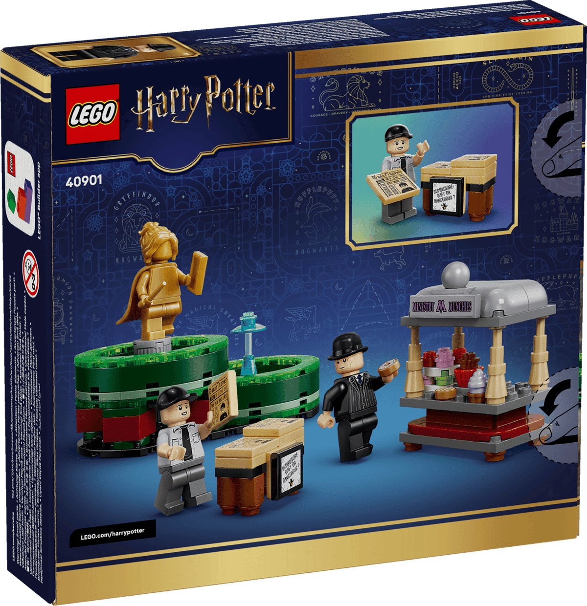 LEGO Stande med ministerie-snacks og Profettidende (40901)