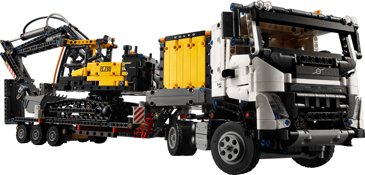 LEGO Volvo FMX-lastbil og EC230 elektrisk gravemaskine (42175)