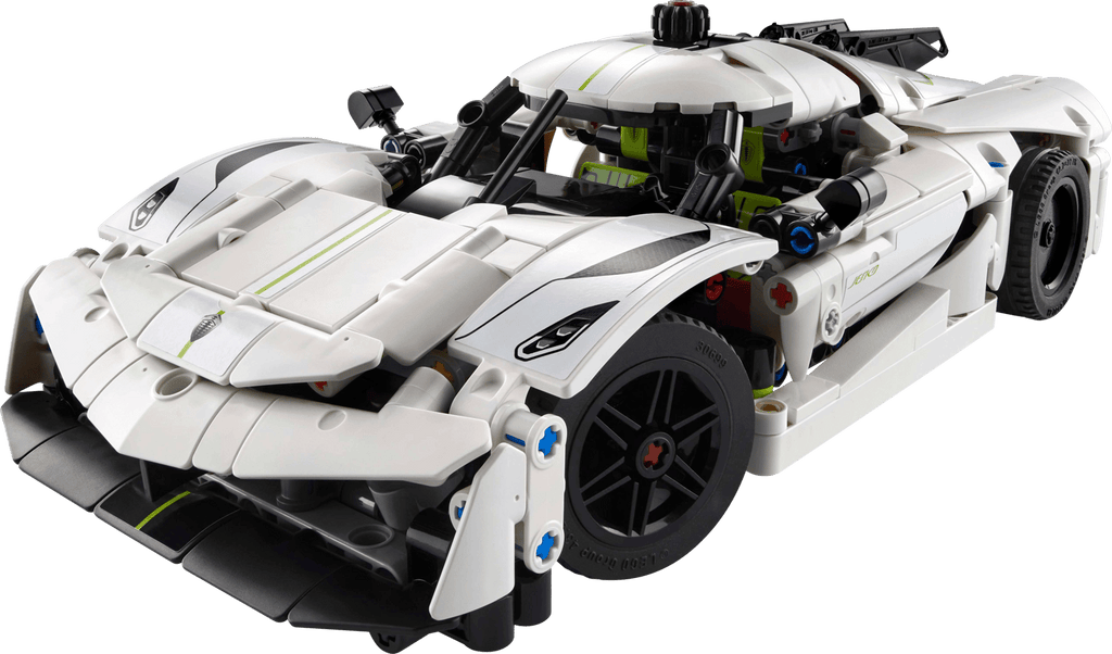 LEGO Koenigsegg Jesko Absolut-hyperbil – hvid (42184)