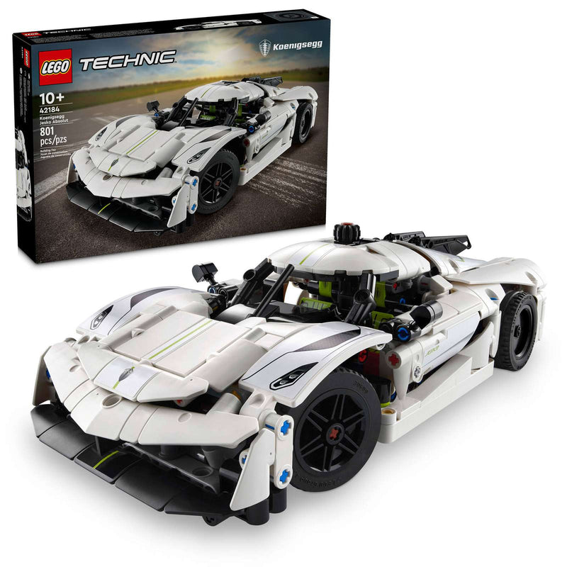 LEGO Koenigsegg Jesko Absolut-hyperbil – hvid (42184)