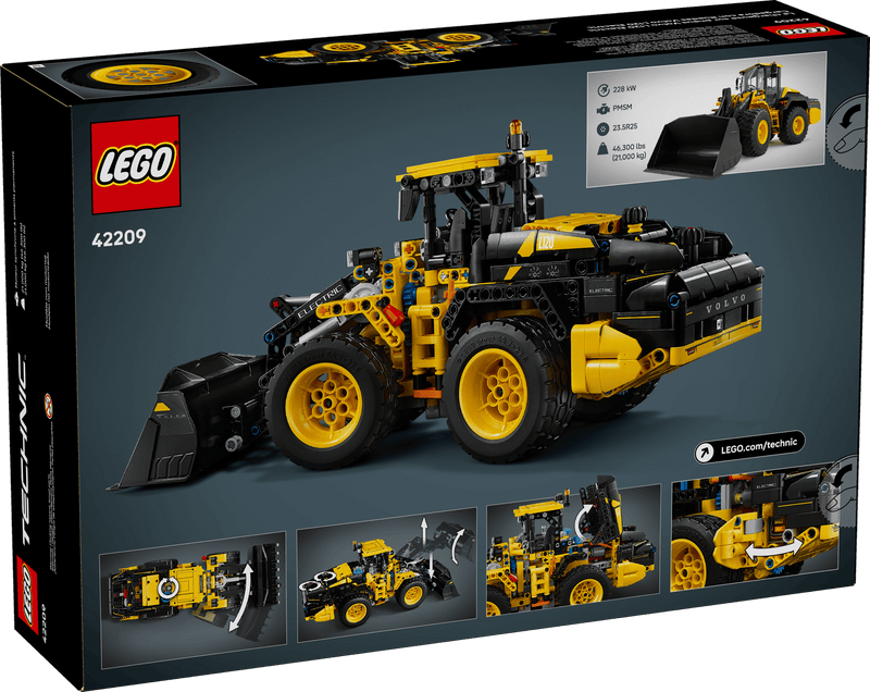 LEGO Volvo L120 Elektrisk gummiged (42209)