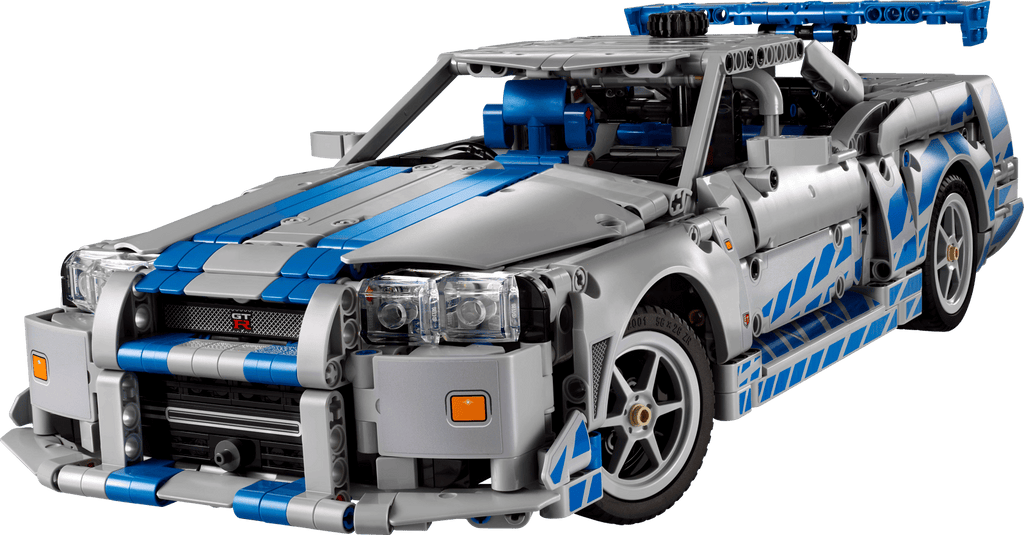 LEGO 2 Fast 2 Furious Nissan Skyline GT-R (R34)-bil (42210)