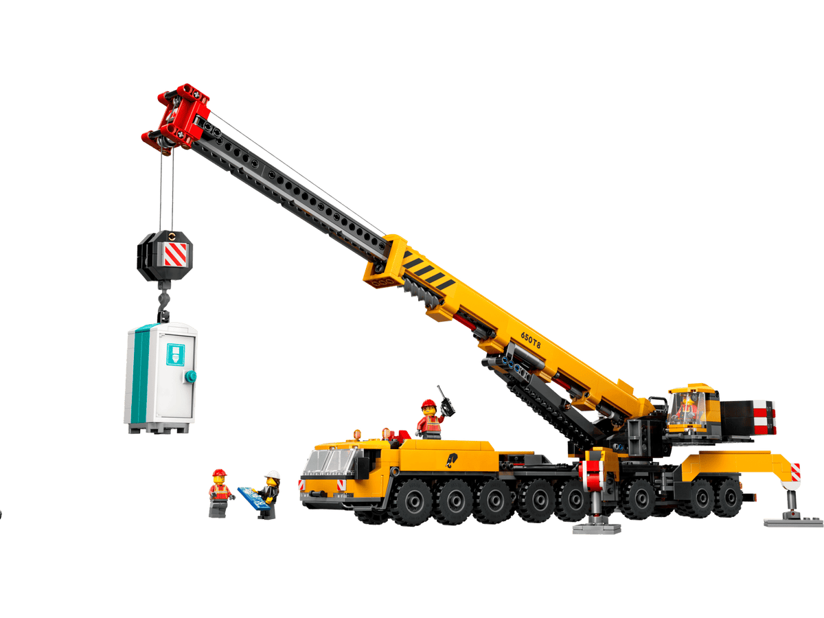 LEGO Gul mobil byggekran (60409)