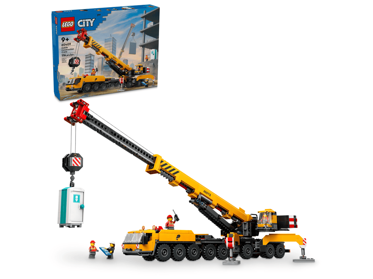 LEGO Gul mobil byggekran (60409)