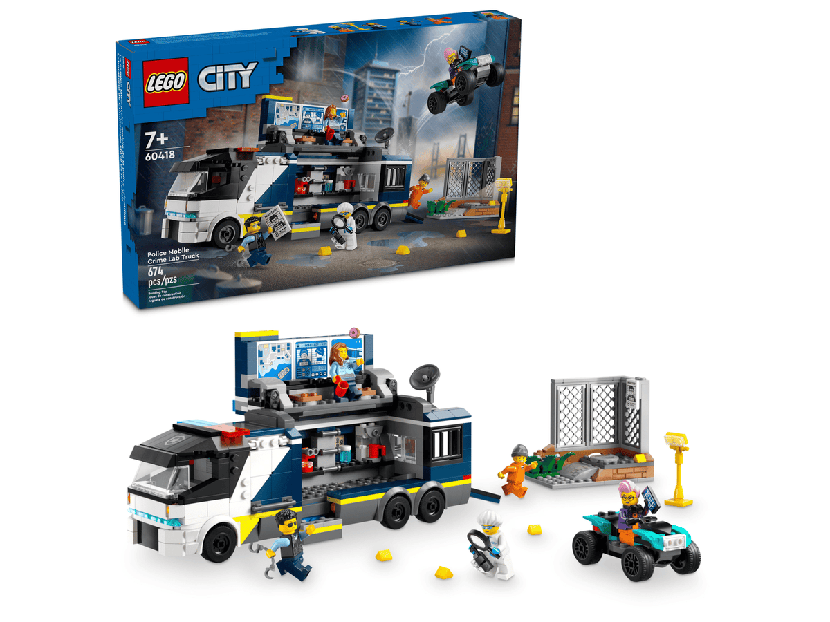 LEGO Politiets mobile kriminallaboratorium (60418)