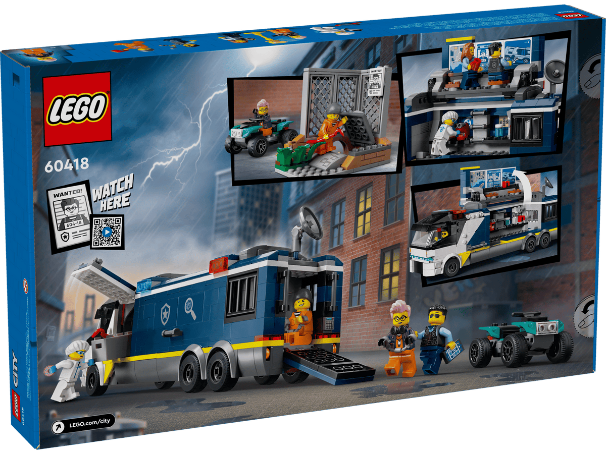 LEGO Politiets mobile kriminallaboratorium (60418)