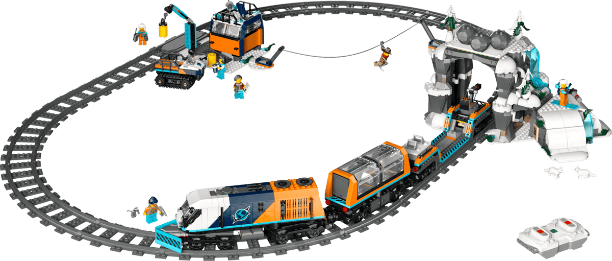 LEGO Polarforskernes arktiske eksprestog (60470)