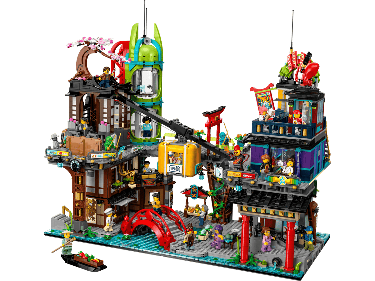 LEGO NINJAGO® Citys markeder (71799)