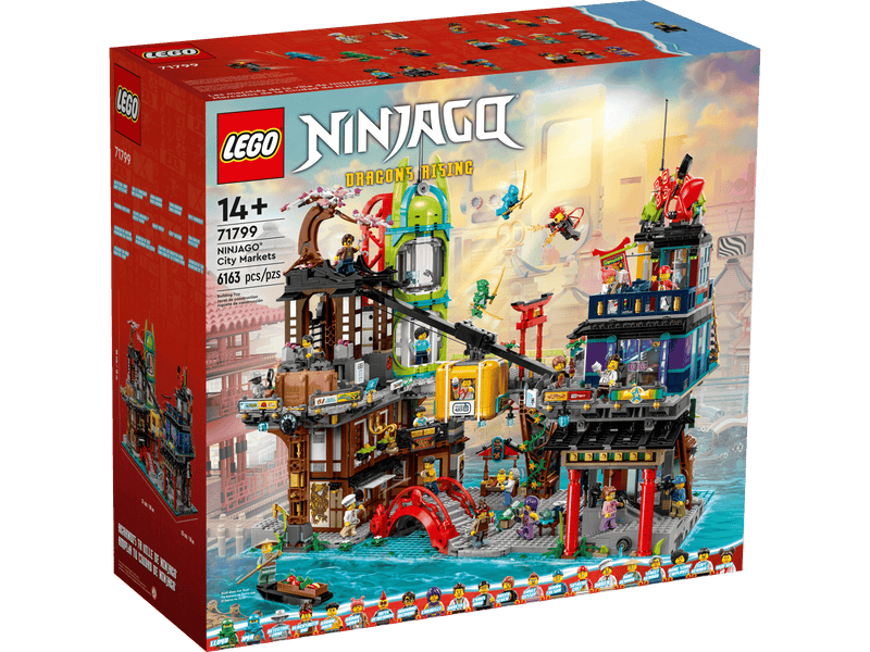 LEGO NINJAGO® Citys markeder (71799)