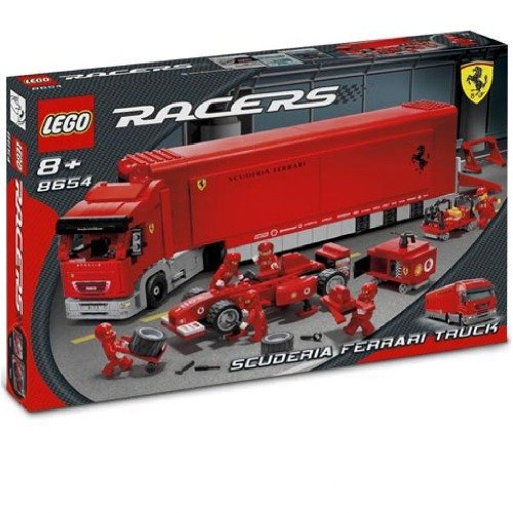 Racers Scuderia Ferrari Truck Set (8654)
