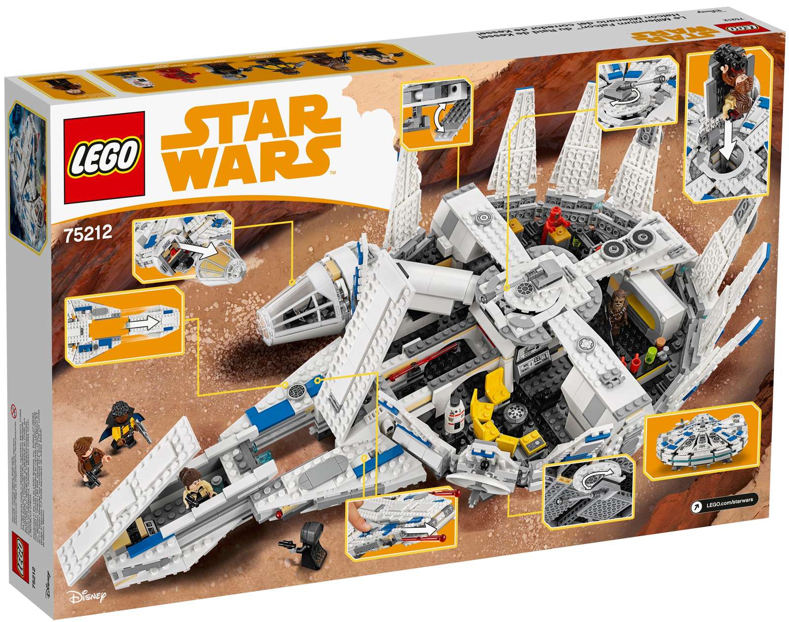 Kessel-togt Millennium Falcon™ (75212)