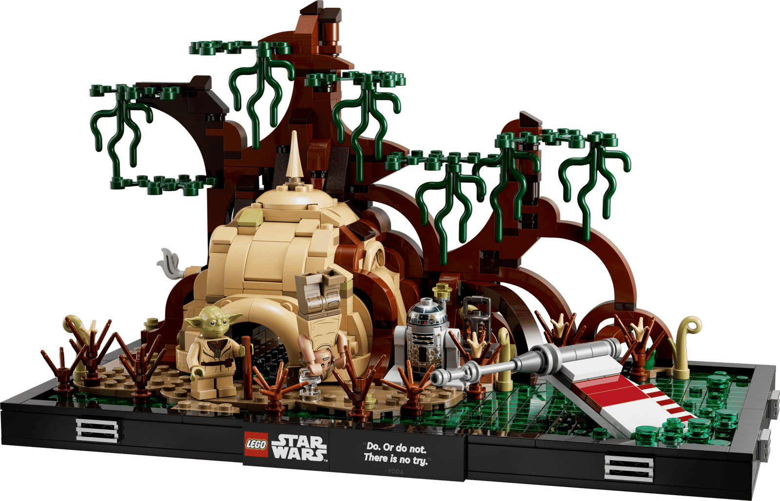Diorama med Jedi™-træning på Dagobah™ (75330)