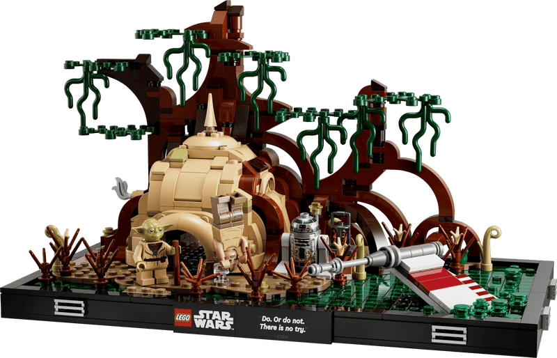 Diorama med Jedi™-træning på Dagobah™ (75330)