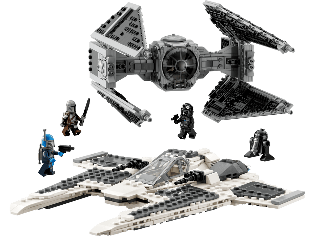 Mandaloriansk Fang-jager mod TIE Interceptor™ (75348)
