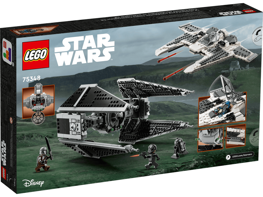 Mandaloriansk Fang-jager mod TIE Interceptor™ (75348)