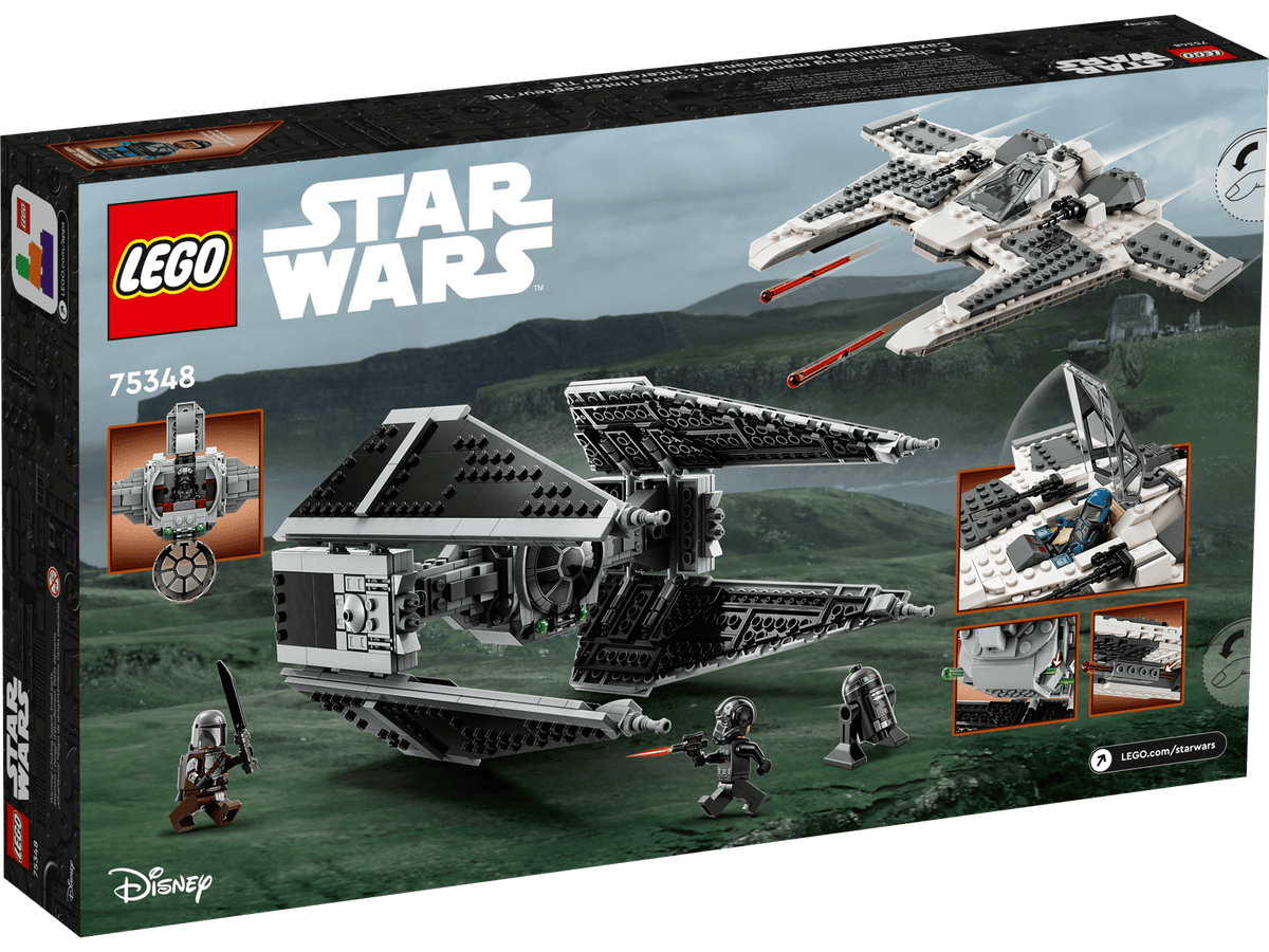 Mandaloriansk Fang-jager mod TIE Interceptor™ (75348)