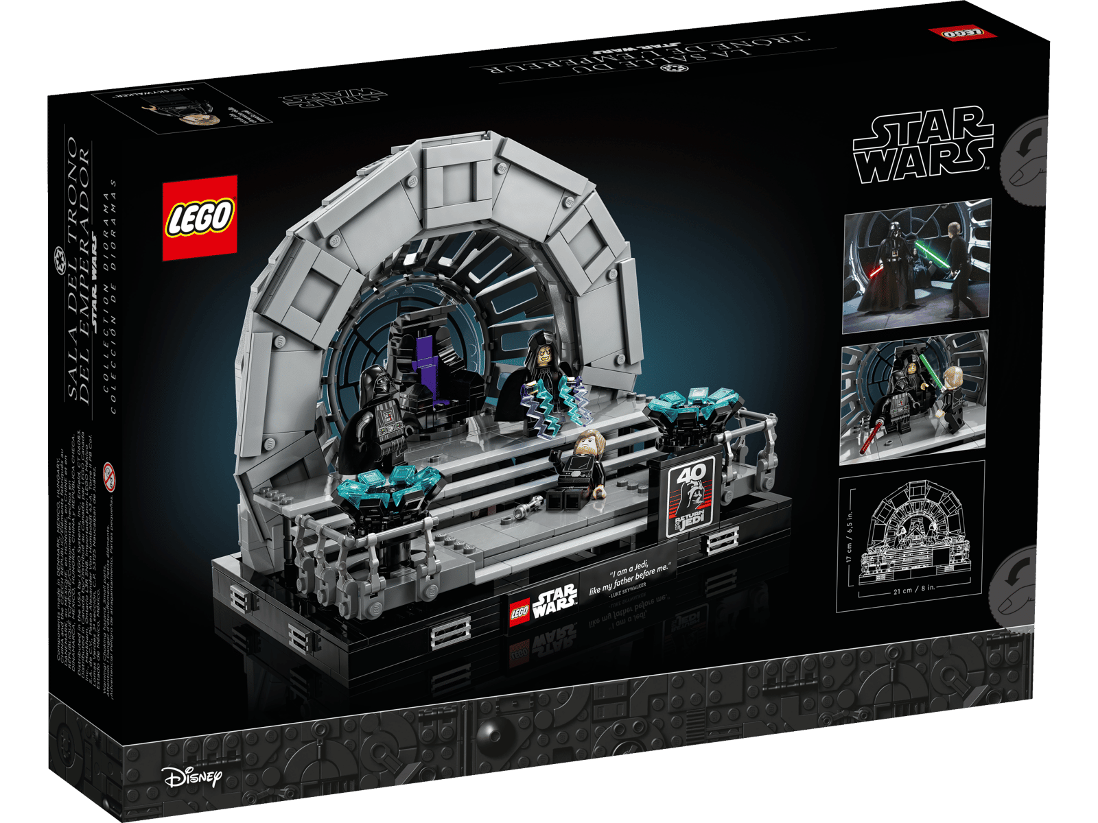 LEGO Diorama med Kejserens tronsal (75352)