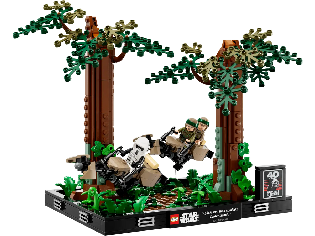 LEGO Diorama med speederjagt på Endor™ (75353)