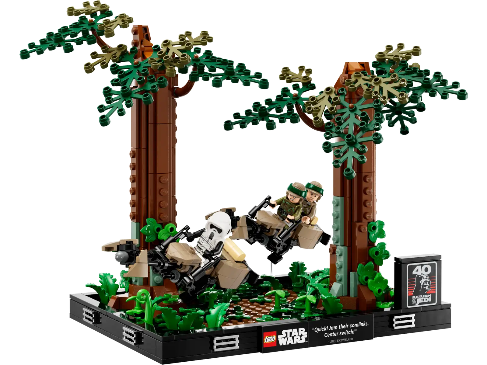Diorama med speederjagt på Endor™ (75353)