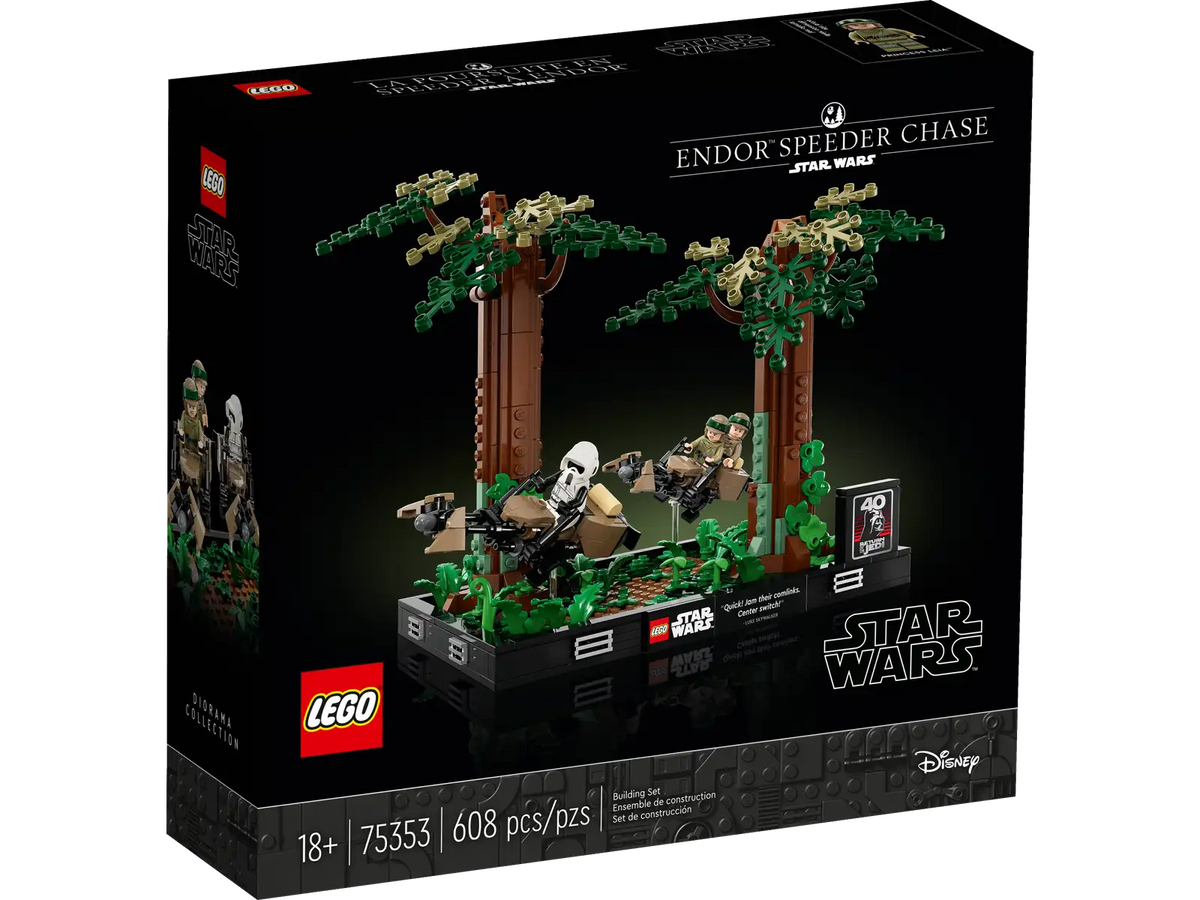 LEGO Diorama med speederjagt på Endor™ (75353)
