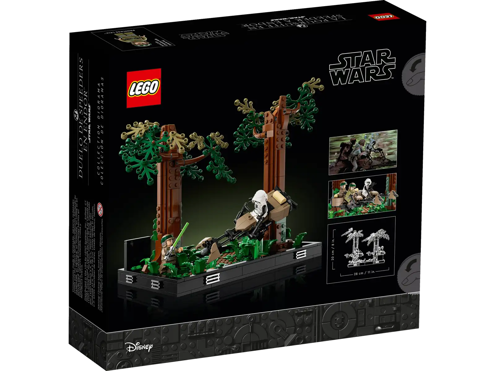 Diorama med speederjagt på Endor™ (75353)