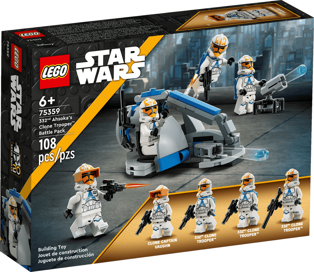 LEGO Battle Pack med Ahsokas klonsoldater fra 332. kompagni (75359)