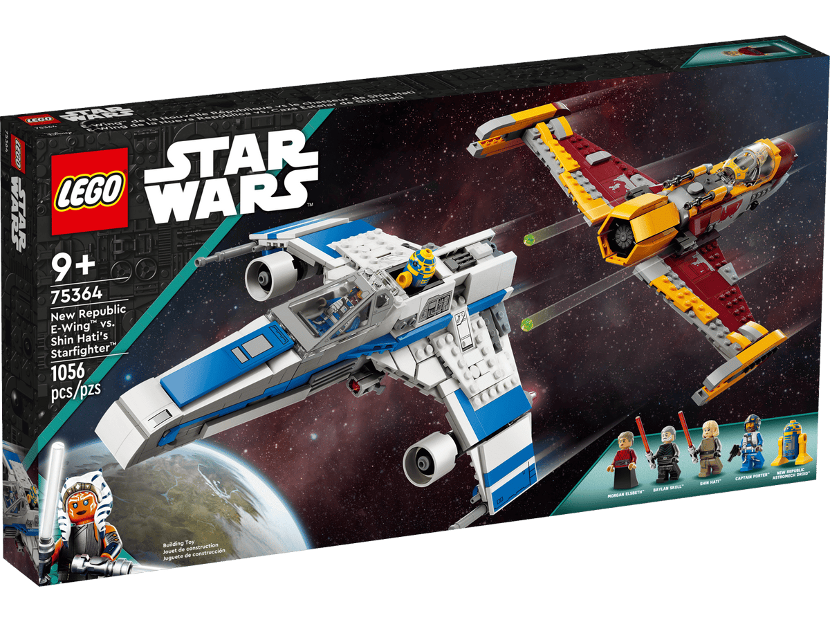 LEGO Den Ny Republiks E-wing™ mod Shin Hatis™ stjernejager (75364)