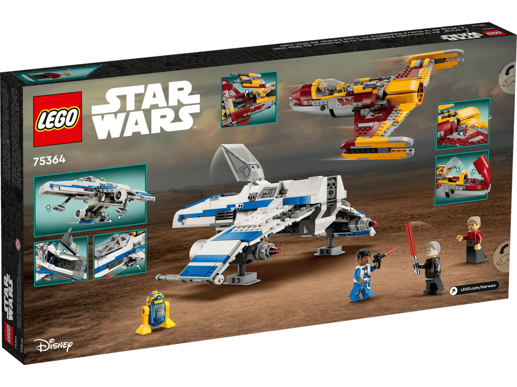 LEGO Den Ny Republiks E-wing™ mod Shin Hatis™ stjernejager (75364)