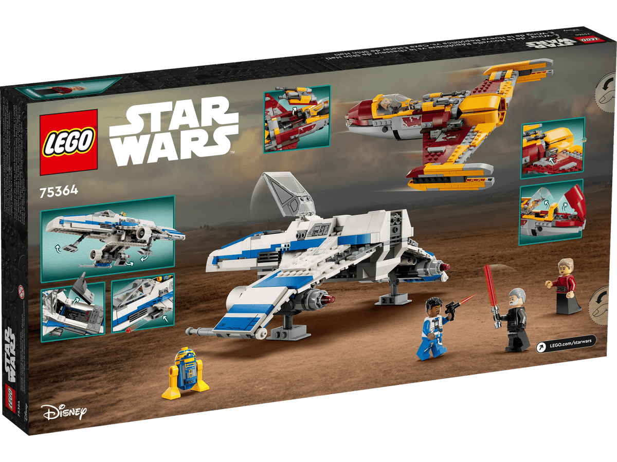 LEGO Den Ny Republiks E-wing™ mod Shin Hatis™ stjernejager (75364)