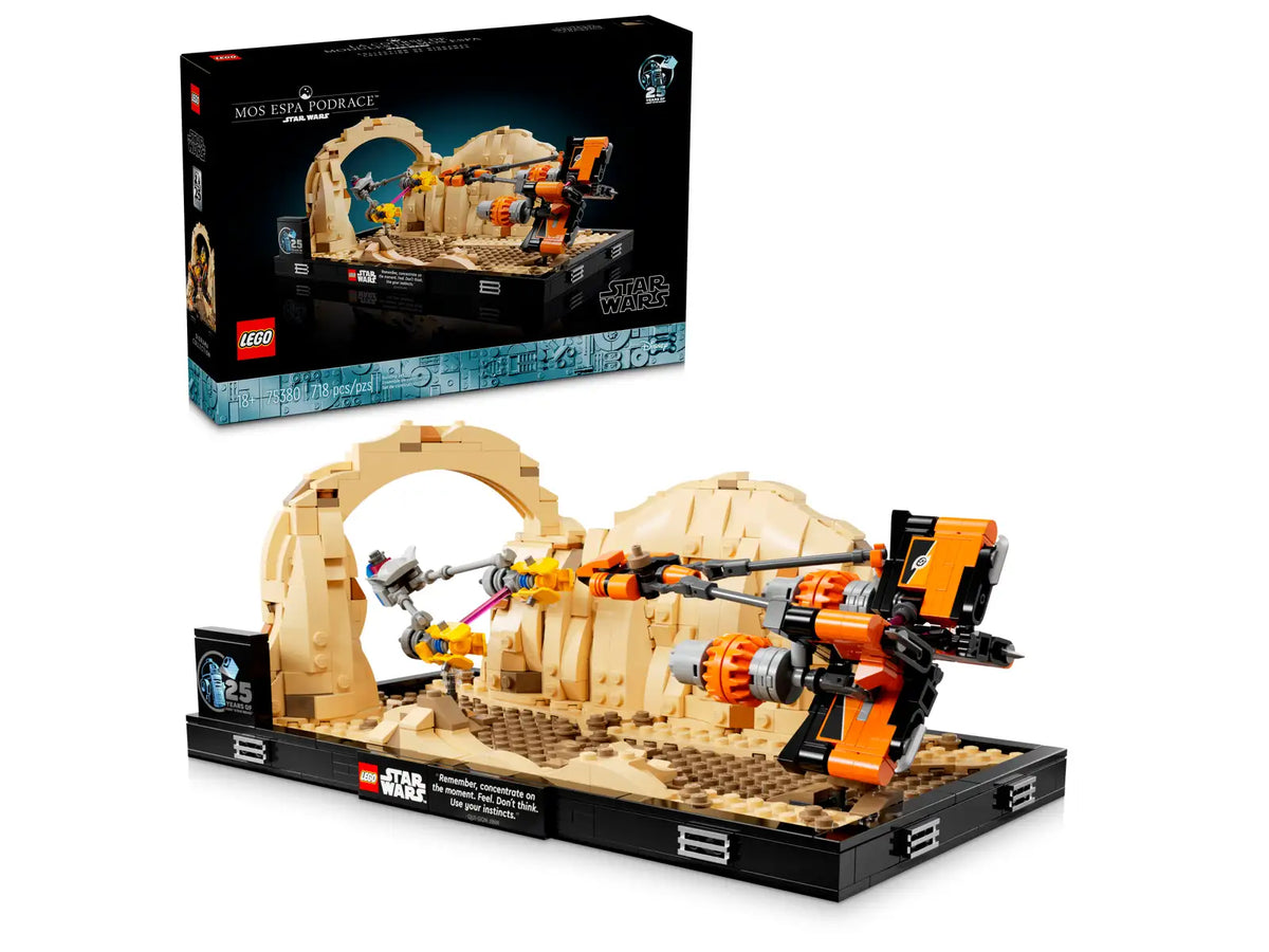 LEGO Diorama med Mos Espa-podrace™ (75380)