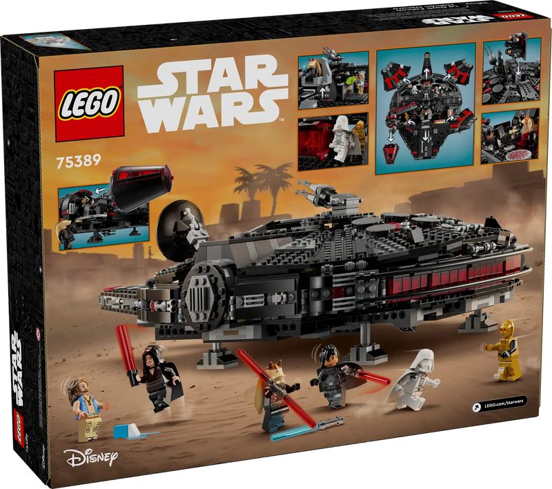 LEGO Sortefalken (75389)