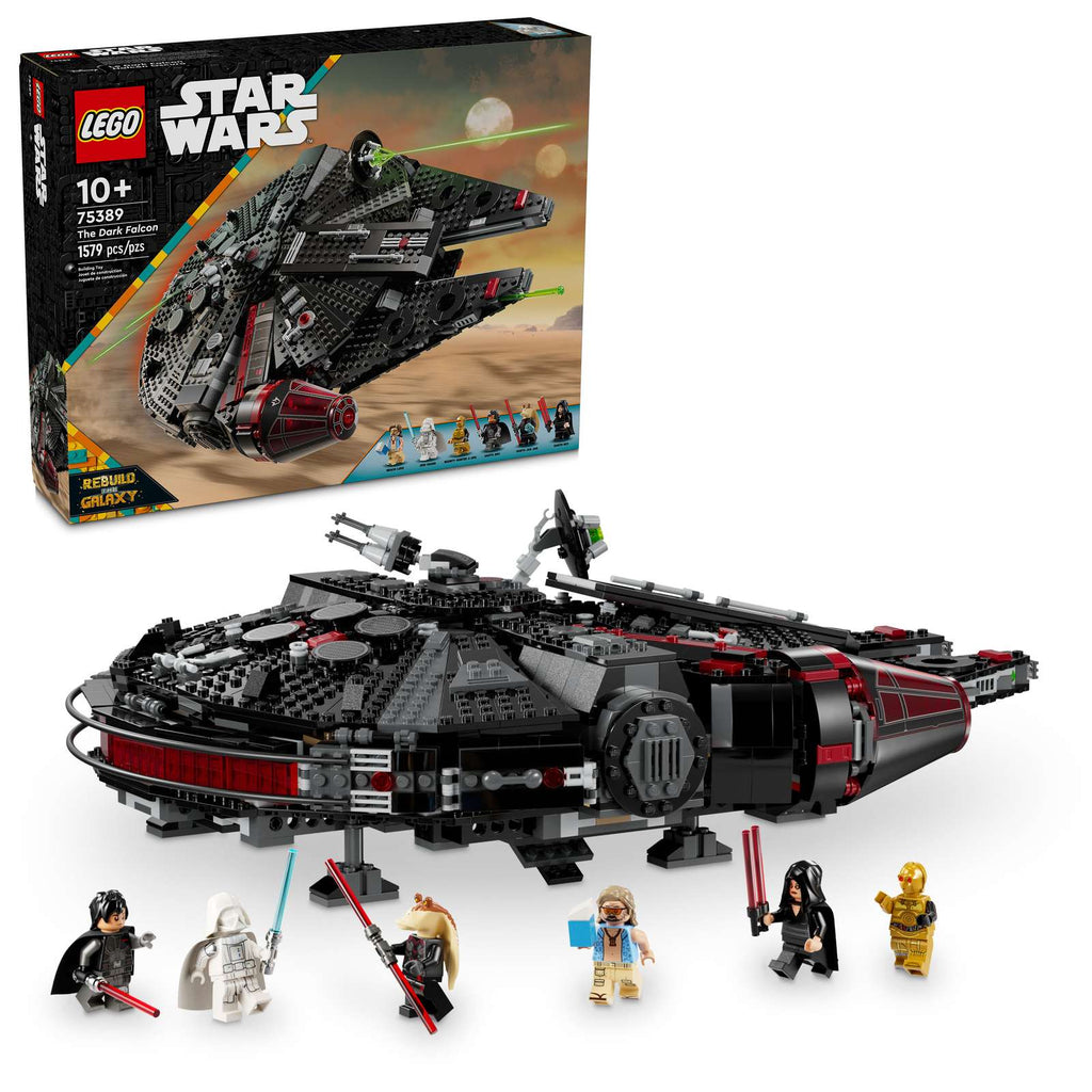 LEGO Sortefalken (75389)