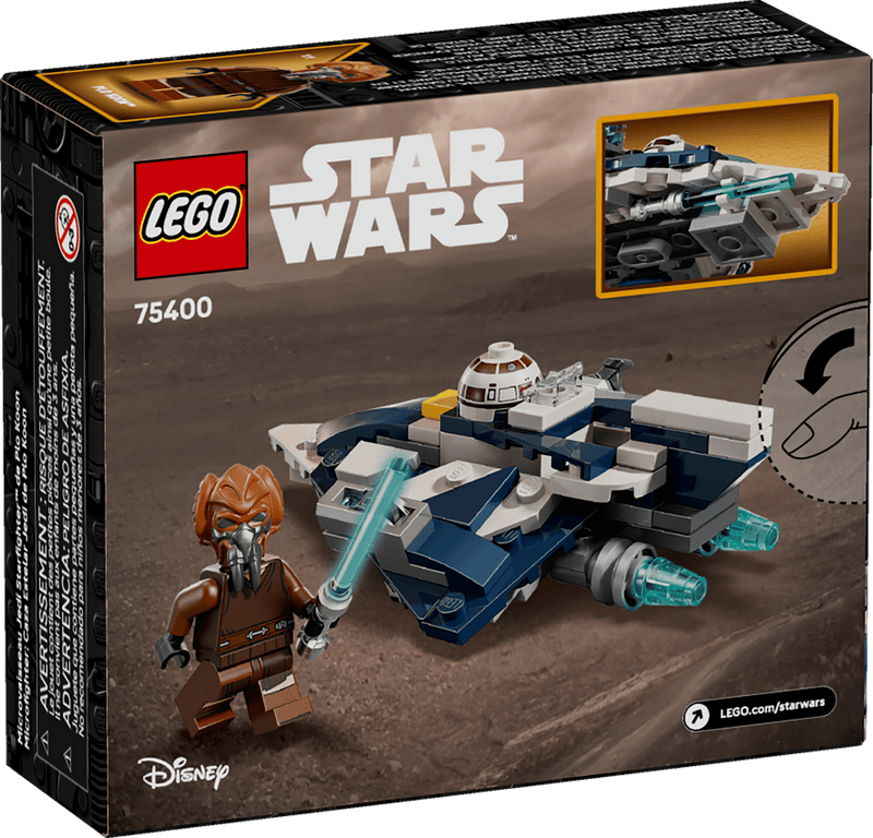 LEGO Microfighter af Plo Koons™ jedi-stjernejager (75400)