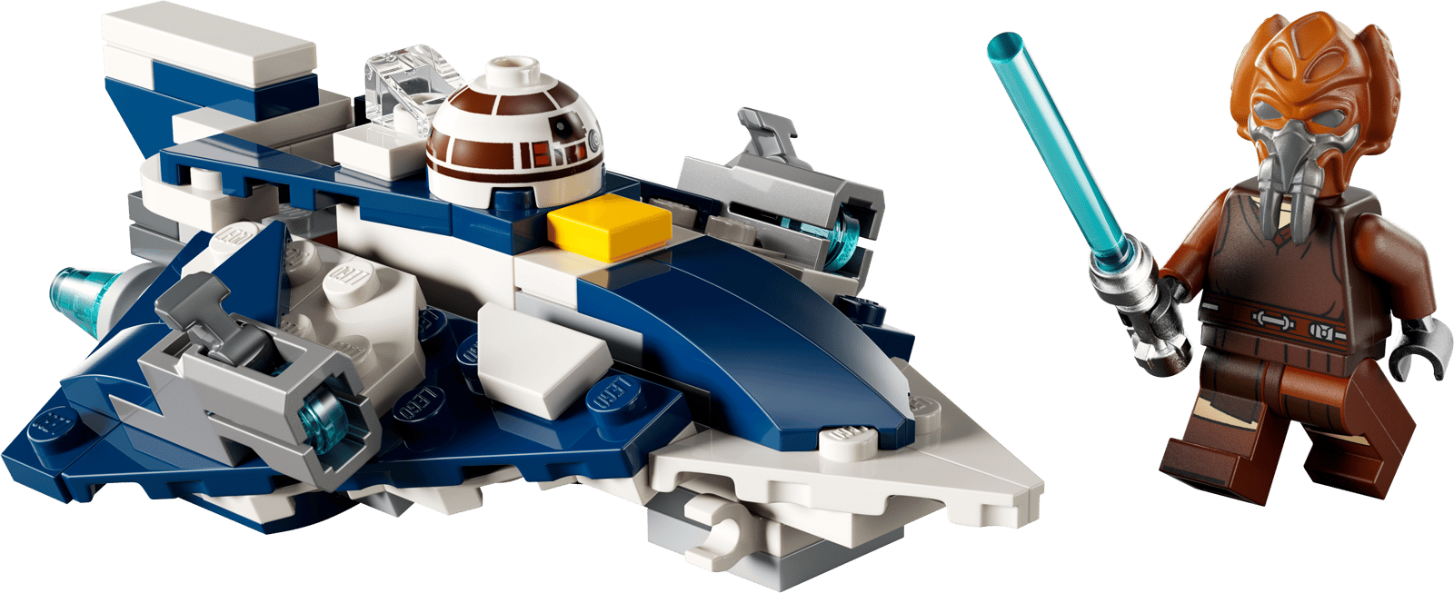 LEGO Microfighter af Plo Koons™ jedi-stjernejager (75400)