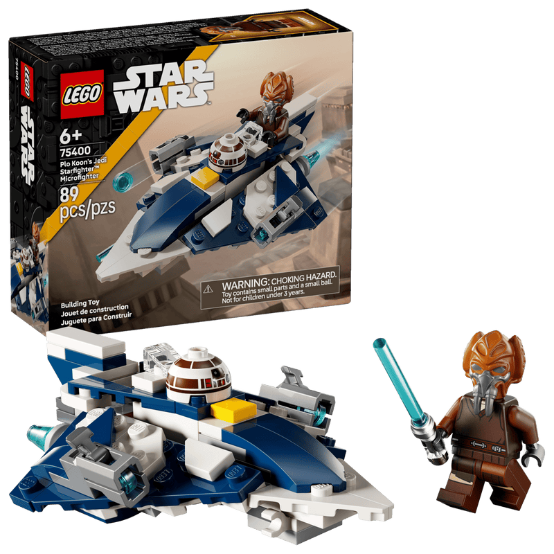 LEGO Microfighter af Plo Koons™ jedi-stjernejager (75400)