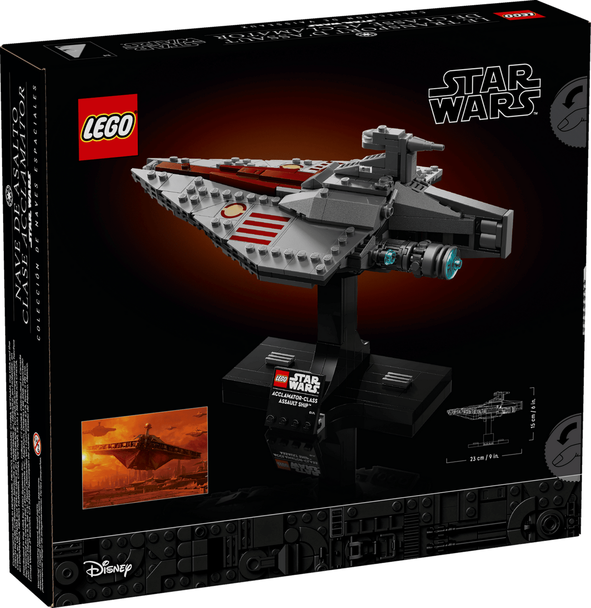 LEGO Angrebsskib af Acclamator-klassen (75404)