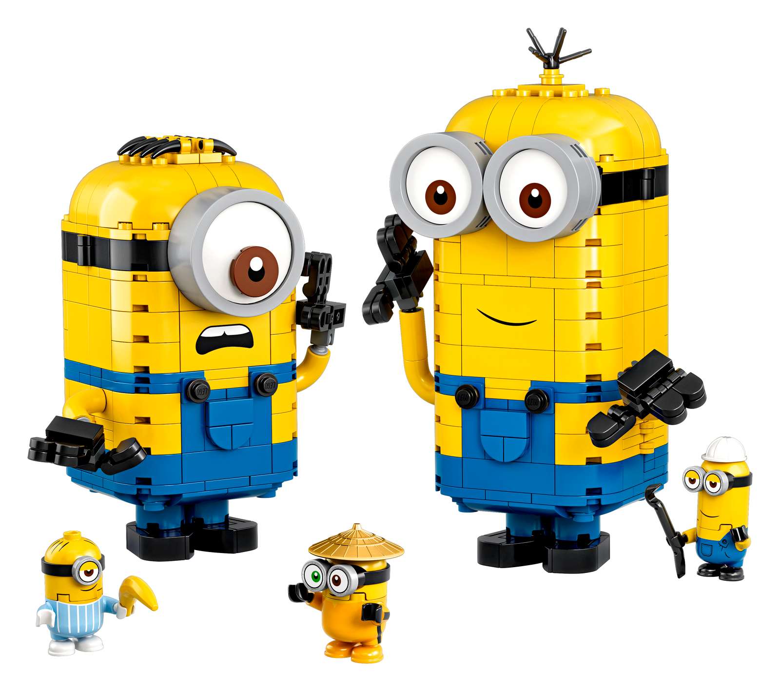 Klodsbyggede Minions og deres tilholdssted (75551)