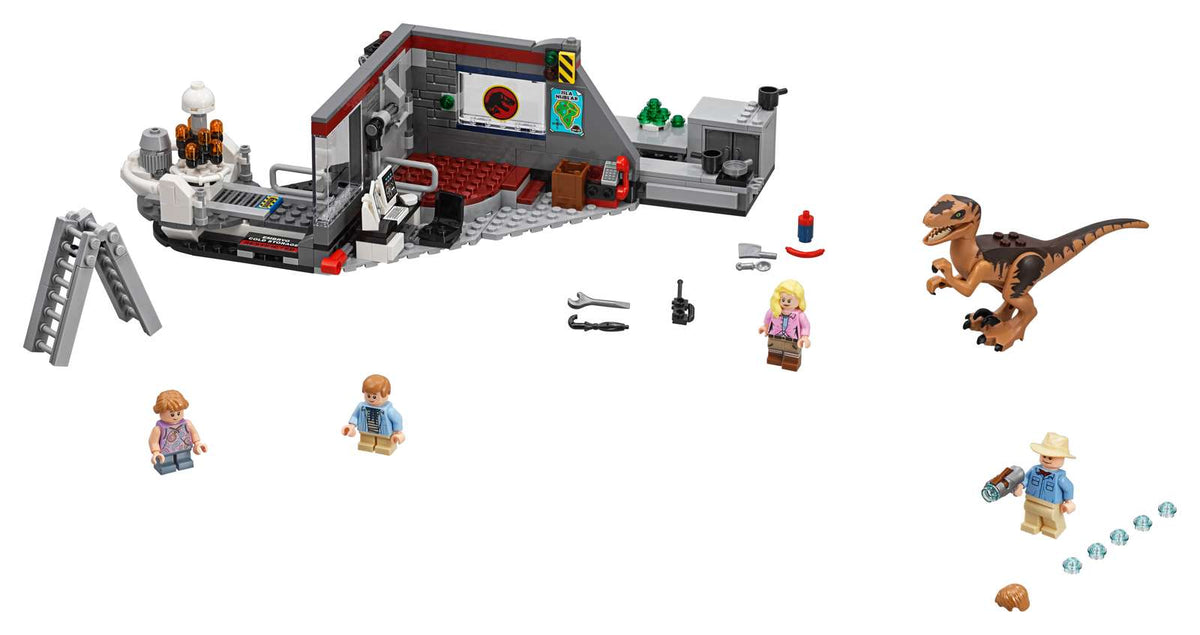 LEGO Jurassic Park velociraptorjagt (75932)