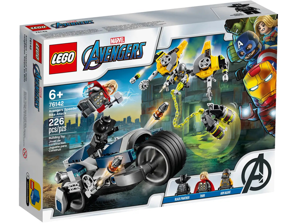 Avengers speedercykel-angreb (76142)
