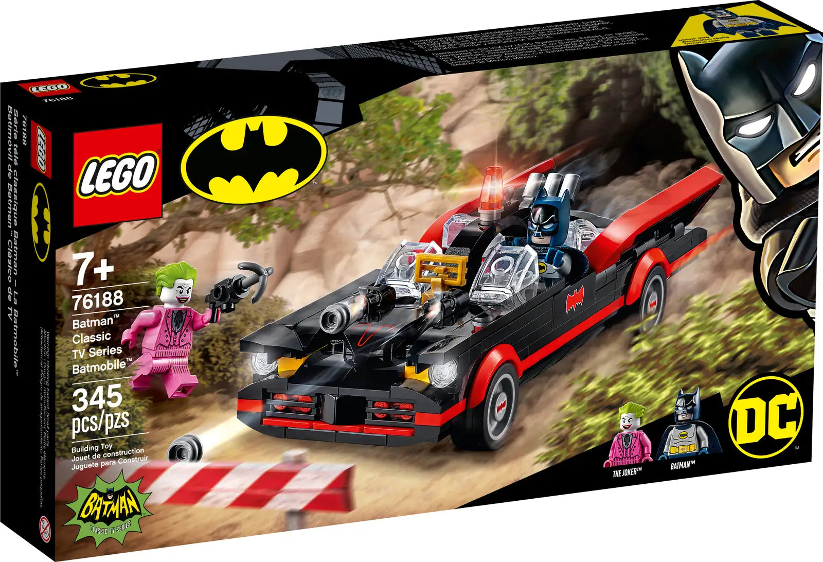 Batmobile™ fra klassisk Batman™ tv-serie (76188)