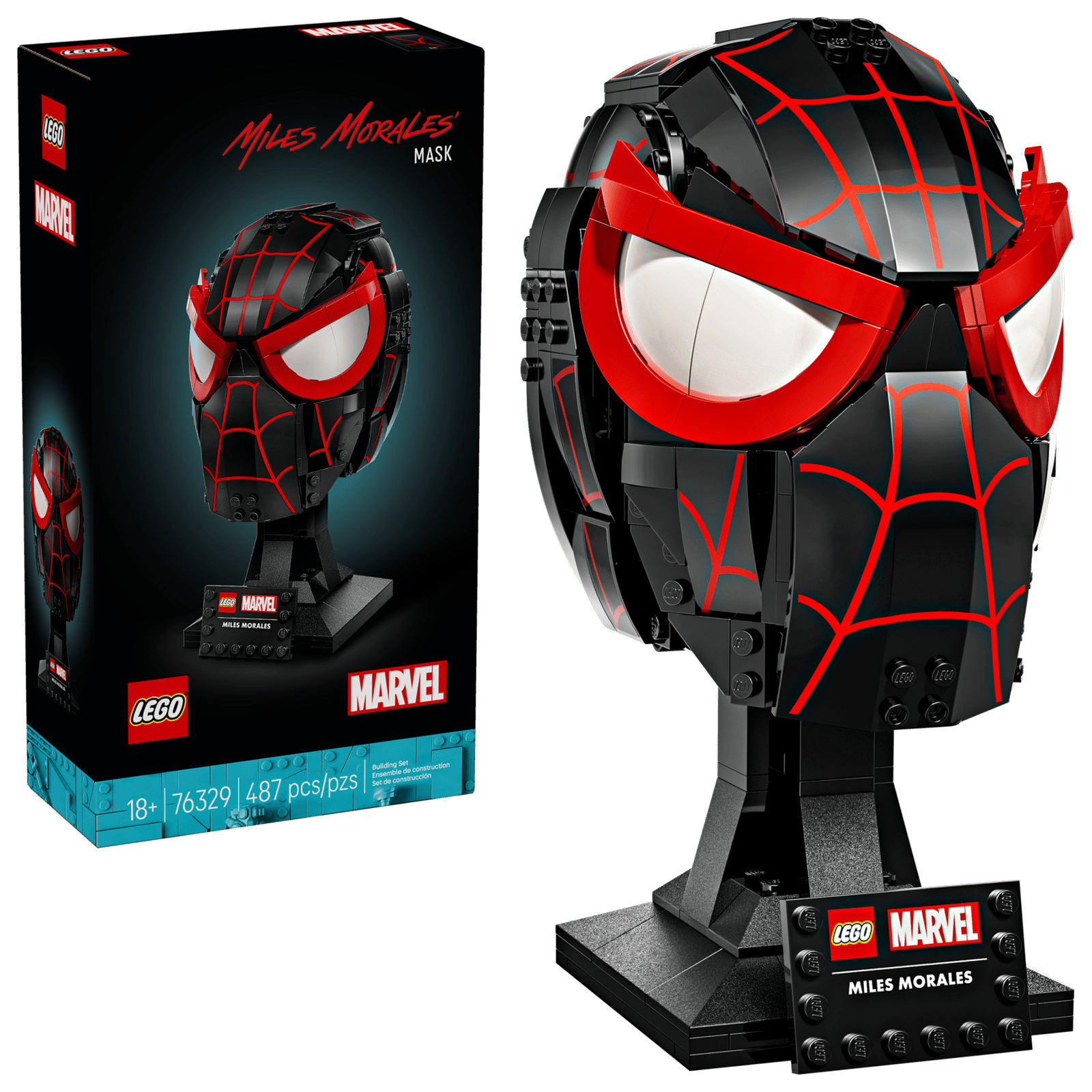 Miles Morales' maske (76329)