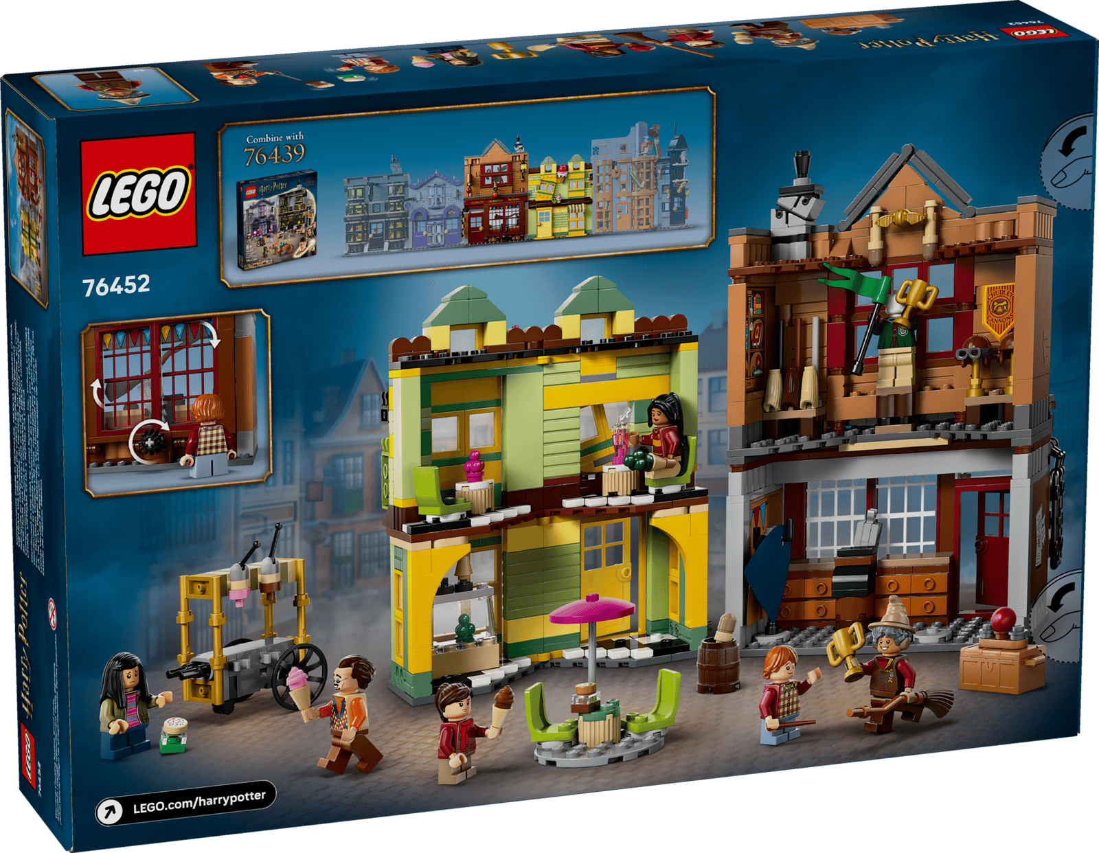 LEGO Kvalitetsudstyr til Quidditch™ og Iscafé (76452)