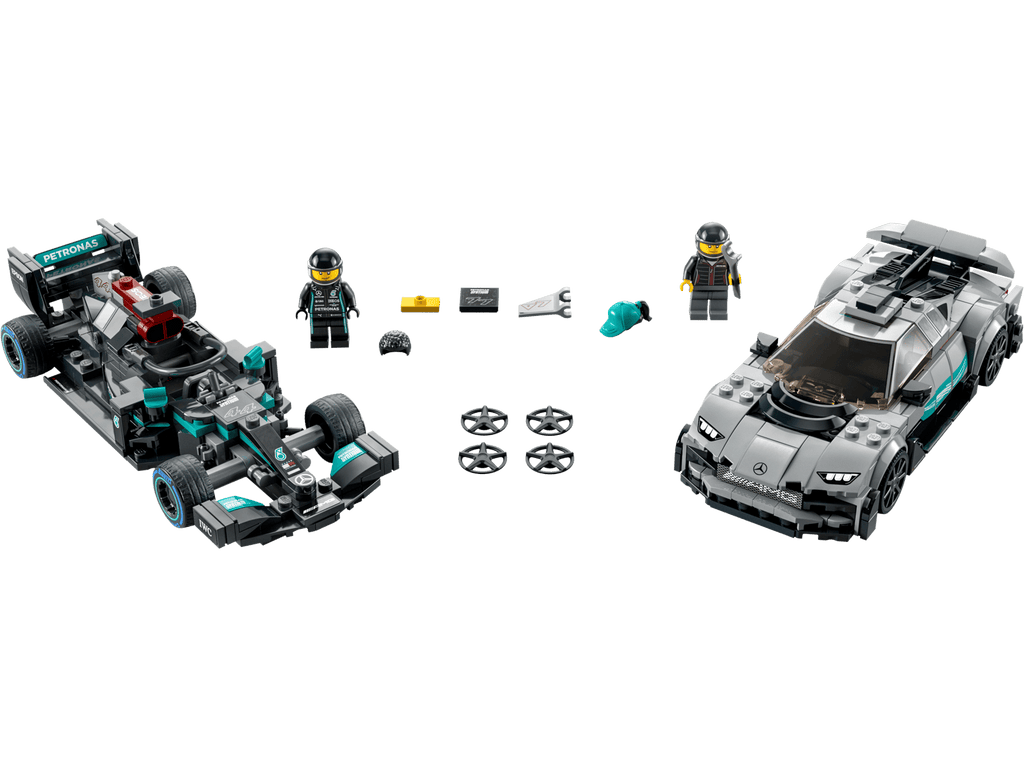 LEGO Mercedes-AMG F1 W12 E Performance og Mercedes-AMG Project One (76909)